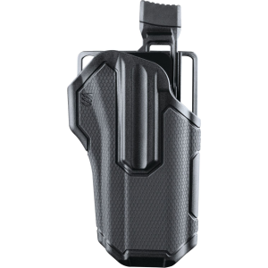 Blackhawk 419000BBR Omnivore OWB Black Plastic Belt Slide Fits Most Semi-Autos Right Hand, Holster