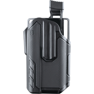 Blackhawk 419001BBR Omnivore OWB Black Polymer Belt Slide Fits Most Semi Autos w/SureFire X300/X300U-A Lights Right Hand, Holster