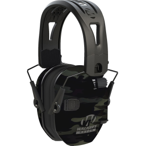 Walkers GWPRSEMRHMCCG Razor Tacti-Grip 23 dB Over the Head Gray MultiCam/Black Polymer