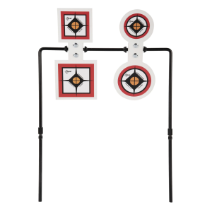 EZ-Aim 15593 Hardrock Spinner AR500 Round Target & Stand .25 in Thick
