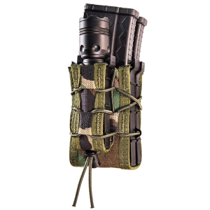 High Speed Gear 112RP0MC TACO X2RP Mag Pouch Double MultiCam Nylon MOLLE Compatible w/, Rifle Compatible w/, Pistol