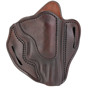 1791 Gunleather RVH3SBRR RVH3 OWB Size 03 Signature Brown Leather Belt Slide Fits S&W Governor Right Hand, Holster