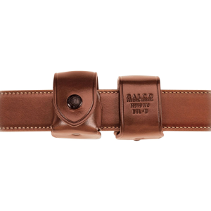 Galco BSLL Belt Speedloader Carrier Tan Leather S&W L Frame Belt Mount - Galco