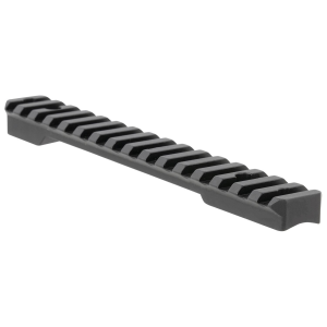 Talley PLM258763 Fierce Picatinny Rail Black Anodized Long Action 20 MOA