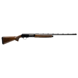 Browning 0118006005 A5 Hunter 20 Gauge Semi-Auto 3 4, 2 3/4 Shells 26 High Gloss Blued Vent Rib Barrel, Gloss Black Anodized Aluminum Receiver, Adj LOP & Shim Gloss Turkish Walnut Wood Stock, Shotgun