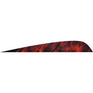 Gateway Parabolic Feathers Tre Red 4 in RW 50 pk 400RPTRD-50