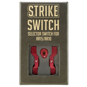 Strike ARSSSRED Strike Switch 60/90 Degree Red Aluminum AR-Platform