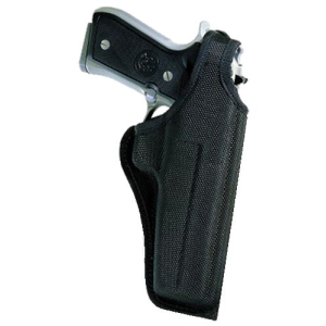Bianchi 17725 7001 Thumbsnap OWB Size 11 Black Accumold Belt Loop Compatible w/Glock 19/Springfield XD/Sig P228 Fits 4 in Barrel Right Hand, Holster