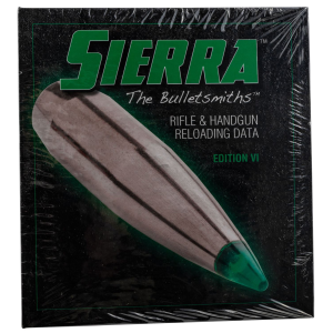 Sierra 0600 Reloading Manual, Rifle/, Handgun/, Shotgun 6th Edition