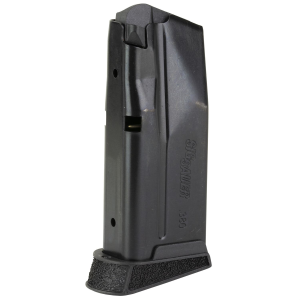 Sig Sauer 8900715 P365 Micro Compact 10rd 380ACP Black Steel w/ Finger Extension, Magazine