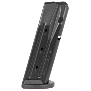 Sig Sauer MAGMODC915 P320/P250 Compact 15rd 9mm Luger Blued Steel, Magazine