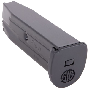 Sig Sauer MAGMODF910 P320/P250 10rd 9mm Luger Blued Steel, Magazine