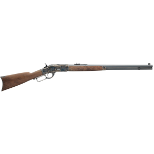 Winchester 534217137 Model 1873 Sporter 38 Special/357 Mag 14+1 24 in Octagon Blued Barrel, Color Case Hardened Receiver, -Styled Forearm & Cap, Walnut Straight Grip Stock w/Crescent Buttplate, Steel Loading Gate, Rifle