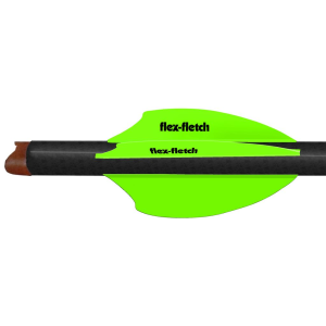 Flex Fletch SK2 Vanes Cosmic Green 2 in 100 pk SK-2-CG-100