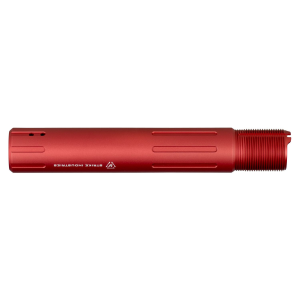 Strike ARCARPRESLICKRED Receiver Extension Tube AR, Pistol Platform Red Anodized Aluminum AR Carbine
