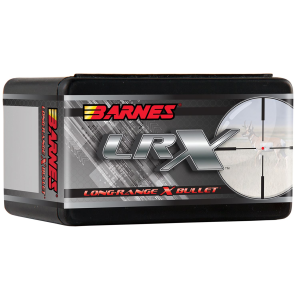 Barnes 30284 LRX Long Range 7mm 168gr Boat Tail 50/Box, Reloating Bullets