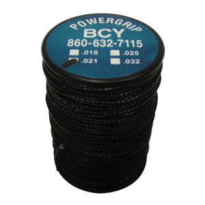 BCY Power Grip Serving Black 021 75 yds
