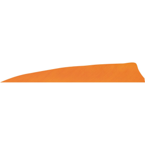 Gateway Shield Cut Feathers Flo Orange 4 in LW 50 pk 400LSSFO-50