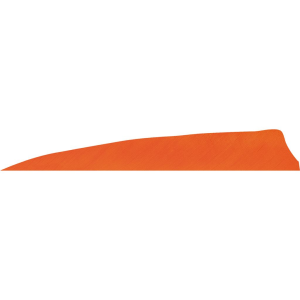 Gateway Shield Cut Feathers Tangerine 4 in LW 50 pk 400LSSTG-50