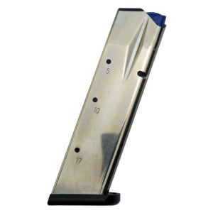 CZ-USA 11155 CZ 75 17rd 9mmLuger CZ Shadow 2/75 SP-01 Nickel Steel, Magazine