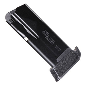 Sig Sauer MAG365912 P365 Micro Compact 12rd Extended 9mm Luger Fits Sig P365/P365XL/P365 Micro Compact Blued Steel, Magazine