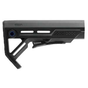 Strike STRIKEESMOD1BKBLU MOD1 Mil-Spec Black with Blue Accent Synthetic for AR-15, M16