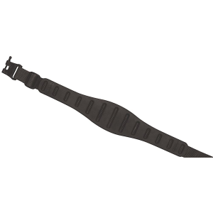 CVA 530008 Claw Sling made of Black Polymer, Adjustable/ Contour Design & Hush Stalker II Swivels for, Rifles