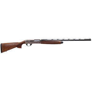 Weatherby ID22026MAG 18i Deluxe Full Size 20 Gauge Semi-Auto 3 in 4+1 26 in Black Vent Rib Barrel, Engraved Nickel Aluminum Receiver, Fixed Matte Walnut Stock, Right Hand, Shotgun