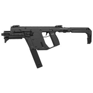 KRISS USA, Inc VECTOR SBR, Gen II, Semi-auto, SBR, 45 ACP, 6.5 in Threaded Barrel, Matte Finish, Black, KRISS Stock, 30 Rounds, 1 Mag, Includes Back-Up Front & Rear Sights KV45-SBL30