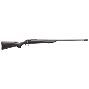 Browning 035542299 X-Bolt Pro 6.8 Western 3+1 24 in Carbon Gray Elite Cerakote/ 4.49 in Fluted Barrel, Carbon Gray Elite Cerakote Steel Receiver, Black/ Carbon Fiber Stock, Rifle