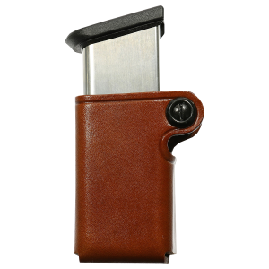 Galco SMC26 SMC Mag Case Single Tan Leather Belt Loop Compatible w/ Taurus PT945 Belts 1.75 in Wide Hand
