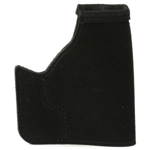 Galco Pocket Protector Holster, Fits Glock 42 and Sig P365, Ambidextrous, Black Leather PRO600B