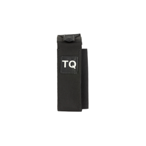 Blue Force Gear Tourniquet Pouch HW-TQH-TNOW-EMPTY-BK, Matte Finish, Black, Helium Whisper Material HW-TQH-TNOW-EMPTY-BK
