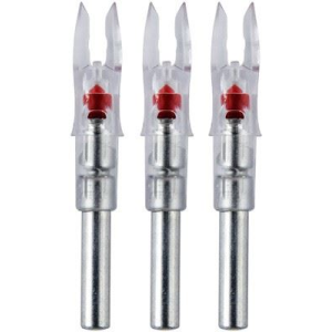Nockturnal Lighted Nock X-Series Red 3/Pack NT502