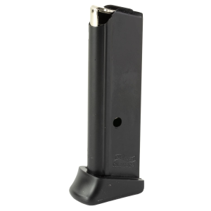 Walther Mag, 380ACP, 6 Rounds, Fits Walther PPK, with Finger Rest, Anti Friction Coating, Black 2246026