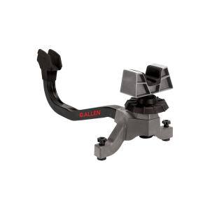 Allen 21920 Accutrak Shooting Rest Black Polypropylene w/Solid Metal Spine, Elevation Adjustment Screw & Rubber Rear Support