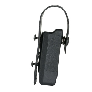 Blackhawk 430900BK Tactical Mag Pouch Single Black Polymer Snap Compatible w/Single Stack or Double Stack