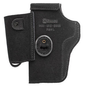 Galco WK2266B WalkAbout 2.0 IWB Black Leather UniClip/Stealth Clip Fits 1911 Fits 4-4.25 in Barrel, Holster