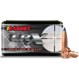Barnes 30262 LRX Long Range 270Win 129gr Boat Tail 50/Box, Reloating Bullets