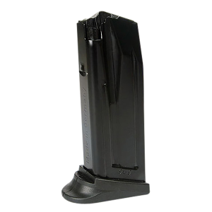 Heckler & Koch 50223214 P2000 Black Detachable w/ Extended Floor Plate 10rd 9mm Luger (Subcompact), Magazine