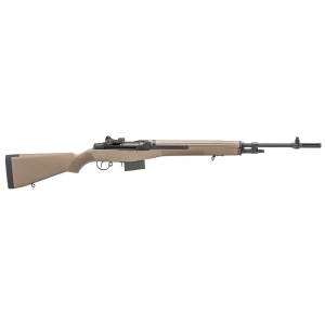 Springfield Armory MA9120 M1A Standard Issue 308 Win/7.62x51mm 10+1 22 in Black Parkerized Carbon Steel Barrel, Black Parkerized Steel Receiver, FDE Synthetic Fixed Stock, Right Hand, Rifle