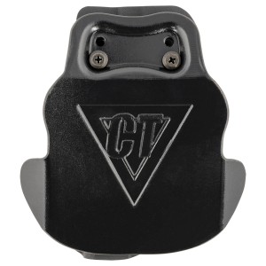 Comp-Tac C57950004NBKN Q-Line Size 04 Black Kydex Belt Clip Ambidextrous