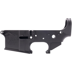 Anderson D2K067A000OP Receiver Multi-Caliber Black Anodized Finish 7075-T6 Aluminum Material with Mil-Spec Dimensions for AR-15