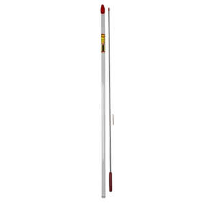 Pro-Shot 1PS362226 Micro-Polished Cleaning Rod .22 - .26 Cal, Rifle #8-32 Thread 36 in Stainless Steel