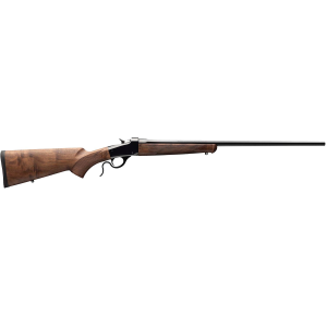 Winchester 534293289 Model 1885 Low Wall Hunter 6.5 Creedmoor 1rd 24 in Polished Blued Octagon Barrel, Steel Receiver, Grade III/IV Walnut Fixed w/, Pistol Grip Wood Stock, Rifle