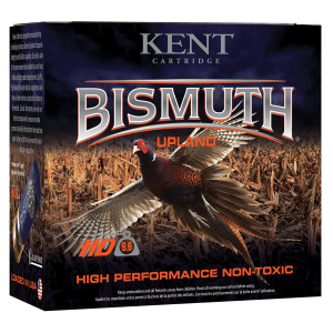 Kent Cartridge B12U305 Bismuth Upland 12 Gauge 2.75 in 1 1/16 oz Bismuth 5 Shot 25 Per Box/ 10 Case, Shotgun Shells