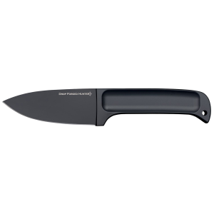 Cold Steel CS36MG Drop Forged Hunter 4 in Fixed Plain Gray Powder Coated 52100 High Carbon Steel Blade 4.63 in Includes Sheath, Knife