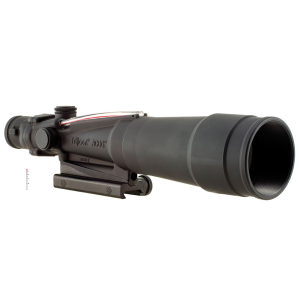 Trijicon 100175 ACOG Black Hardcoat Anodized 5.5x50mm Illuminated Red Chevron .308/7.62 BDC Reticle, Rifle Scope