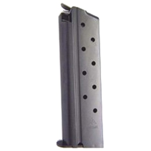 Mec-Gar MGCGOV10B Standard Blued Detachable 8rd 10mm Auto for 1911 Government, Magazine