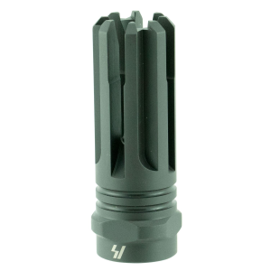 Strike Industries VENOMFH308 Venom Flash Hider Black Steel with 5/8 in-24 tpi Threads, 2.16 in OAL & 0.862 in Diameter for 308 Win, 7.62x51mm NATO AR-Platform